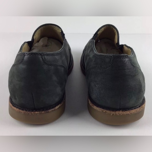 UGG leather slip on loafers men’s 11 gray - Picture 3 of 11